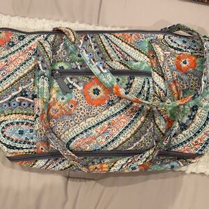 Vera Bradley Citrus Paisley Duffle Bag